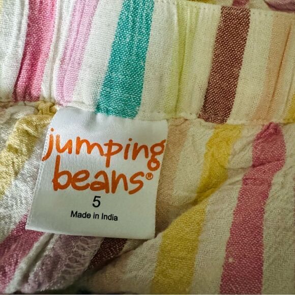 Jumping Beans & Maggie & Zoe Bundle Unicorn Top & Striped Shorts Size 5 - Picture 8 of 9
